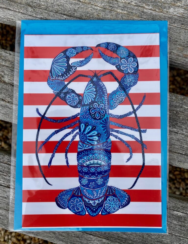 Archirondel Lobster Postcard - Image 2