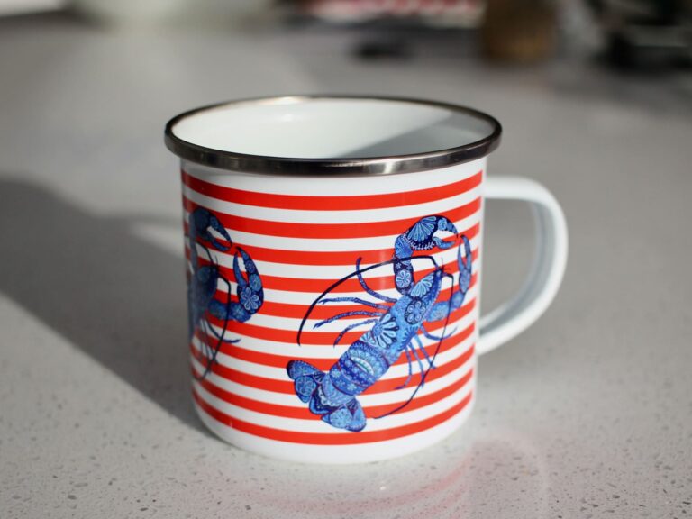 Archirondel Lobster Enamel mug - Image 7