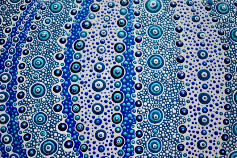 Painting- Large Blue sea urchin - Image 3