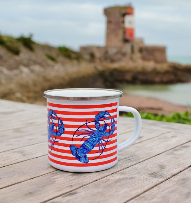 Archirondel Lobster Enamel mug