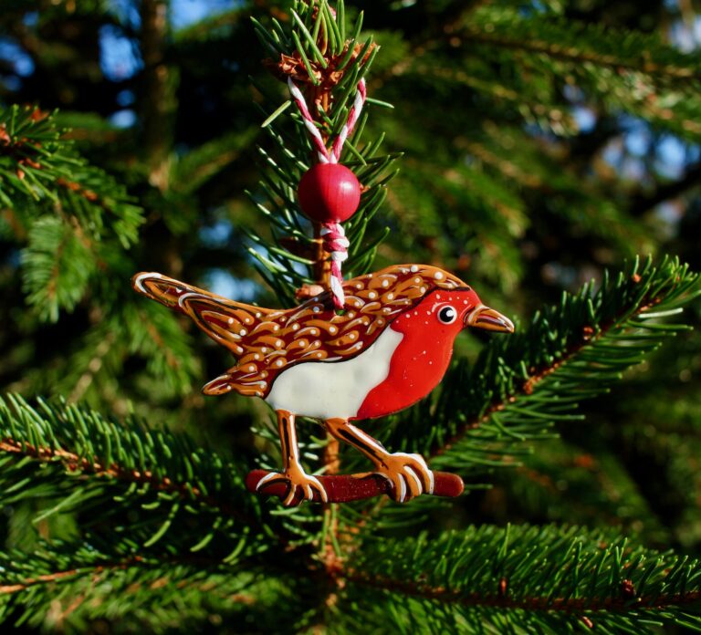 Christmas decoration- Christmas Robin